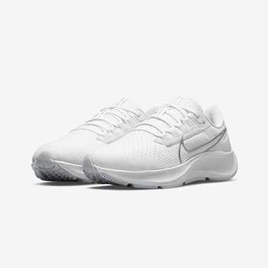 تصویر نایک ایر زوم پگاسوس 38 سفید نقره ای