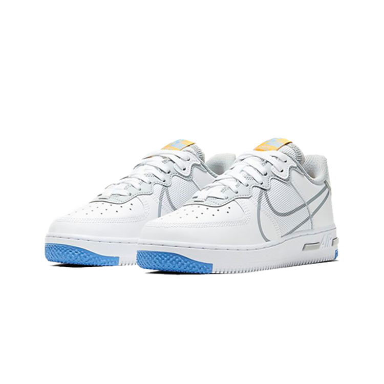 تصویر Nike Airforce 1 React White Blue