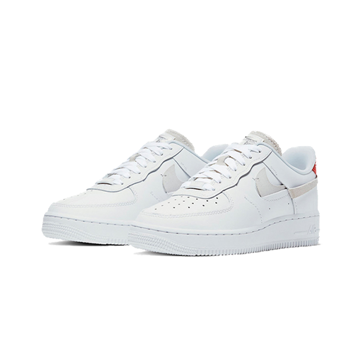 تصویر Nike Airforce 1 Vandalized White Red