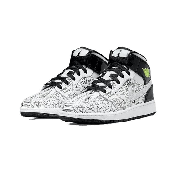 تصویر Nike Air Jordan 1 Mid DIY